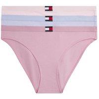Tommy Hilfiger Women's Heritage Packs 3 Pack Bikini Lilac/Orchid/Pink | Size: Large