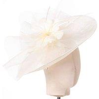 PEACH ACCESSORIES Women's Azure Majesty the Elegance & Grandeur Fascinator Hat in Ivory