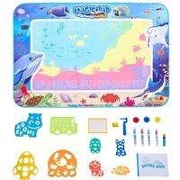 Living and Home Kids Ocean World Magic Water Doodle Painting Mat