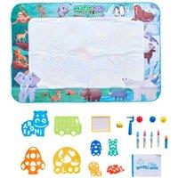 Living and Home Kids Animal Magic Water Doodle Painting Mat