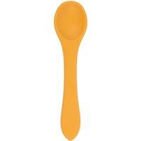 Tiny Dining Silicone Weaning Spoon - Baby Toddler Soft Feeding Weaning Cutlery in Orange