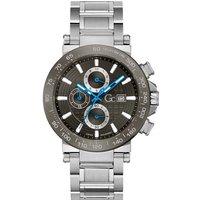 Gc Men's Y37011G5MF Sport Chic 44mm Quartz Watch in Silver
