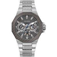 Guess Men's GW0636G1 Indy 45mm Quartz Watch in Silver