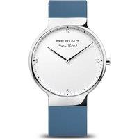 Bering Time Men's 15540-700 40mm Quartz Watch in Blue