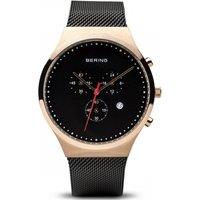Bering Time Men's 14740-166 40mm Quartz Watch in Black