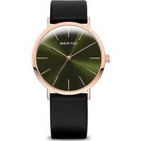 Bering Time Men's 13436-469 36mm Quartz Watch in Black