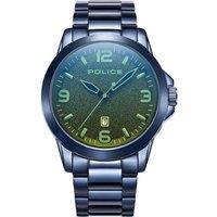 Police Men's PEWJH2194503 Cliff 47mm Quartz Watch in Blue