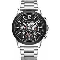 Police Men's PEWJK2194940 47mm Quartz Watch in Silver