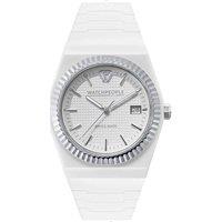 Watchpeople Men's 700402 WP1 41mm Quartz Watch in White