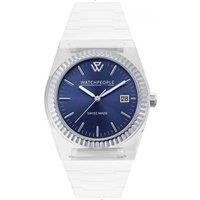 Watchpeople Men's 700404 WP1 41mm Quartz Watch in White
