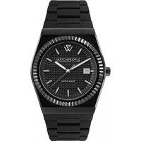 Watchpeople Men's 700407 WP1 41mm Quartz Watch in Black