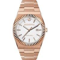 Watchpeople Men's 701203 WP1 41mm Quartz Watch in Rose Gold