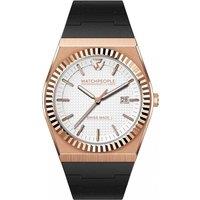 Watchpeople Men's 701204 WP1 41mm Quartz Watch in Black