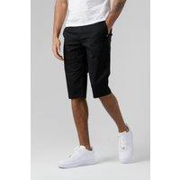 Monkee Genes Men's Slim Fit Chino Shorts in Black | Size: 34