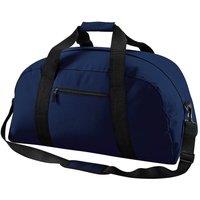 Bagbase Men's Classic Holdall Duffle Travel Bag Pack of 2 in Navy