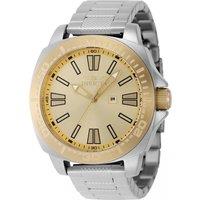 Invicta Men's IN-48933 Speedway 46mm Quartz Watch in Silver