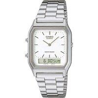 Casio AQ-230A-7DMQYES Collection 28mm Quartz Watch in Silver