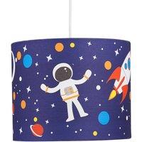 First Choice Lighting Space Rocket 25cm Light Shade in Blue