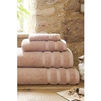 CHRISTY 'Antalya' Turkish Cotton Premium Loose Towels in Pale Pink
