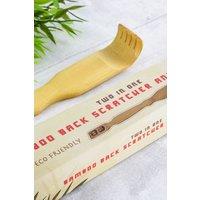 Diabolical Gifts Bamboo Back Scratcher & Massager