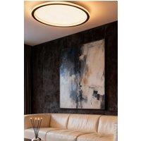 Living and Home Modern LED Circular Ceiling Light in Black