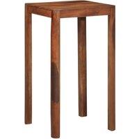 Berkfield Home Bar Table 60x60x107 cm Solid Wood Acacia in Brown | Size: 60 x 60 x 107 cm