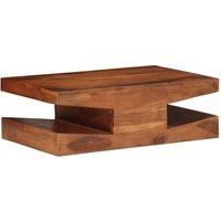 Berkfield Home Coffee Table 90x60x30 cm Solid Wood Acacia in Brown | Size: 90 x 60 x 30 cm