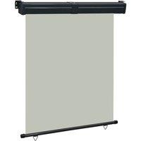 Berkfield Home Balcony Side Awning 140x250 cm Grey