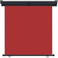 Berkfield Home Balcony Side Awning 165x250 cm Red