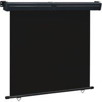 Berkfield Home Balcony Side Awning 170x250 cm Black