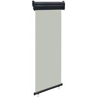 Berkfield Home Balcony Side Awning 65x250 cm Grey