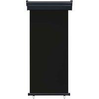 Berkfield Home Balcony Side Awning 85x250 cm Black