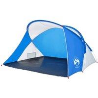 Berkfield Home Beach Tent 2-Person Azure Blue Pop-up Waterproof