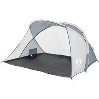 Berkfield Home Beach Tent 2-Person Grey Pop-up Waterproof