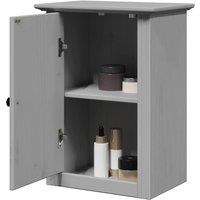 Berkfield Home Bathroom Wall Cabinet BODO Grey 44x30x60 cm | Size: 44 x 30 x 60 cm