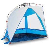Berkfield Home Beach Tent 2-Person Azure Blue Quick Release Waterproof