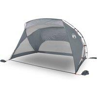 Berkfield Home Beach Tent Grey 274x178x170/148 cm 185T Polyester