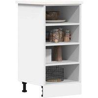 Berkfield Home Bottom Cabinet White 40x44.5x81.5 cm Engineered Wood
