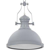 Berkfield Home Ceiling Lamp Grey Round E27