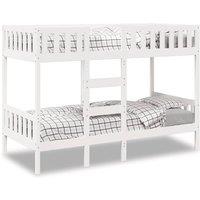 Berkfield Home Bunk Bed White 90x190 cm Solid Wood Pine