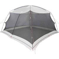 Berkfield Home Camping Mosquito Net with Door Grey 6-Person Waterproof