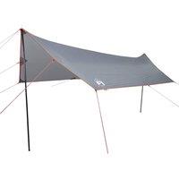 Berkfield Home Camping Tarp Orange 460x305x210 cm Waterproof in Grey | Size: 460 x 305 x 210 cm