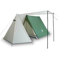 Berkfield Home Camping Tent 3-Person Green Waterproof