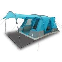 Berkfield Home Camping Tent Tunnel 5-Person Blue Waterproof