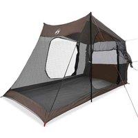 Berkfield Home Car Tent 2-Person Brown Waterproof