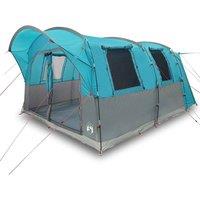 Berkfield Home Car Tent 4-Person Blue Waterproof