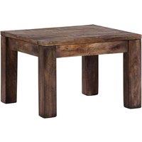 Berkfield Home Coffee Table 50x50x35 cm Solid Mango Wood in Brown | Size: 50 x 50 x 35 cm