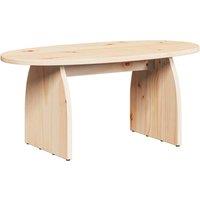 Berkfield Home Coffee Table Natural 80 x 40 x 35 cm Solid pine wood