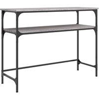 Berkfield Home Console Table Grey Sonoma 100x35.5x75 cm Engineered Wood