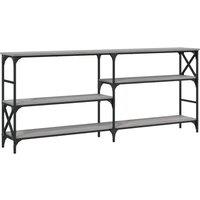 Berkfield Home Console Table Grey Sonoma 180x29x76.5 cm Engineered Wood
